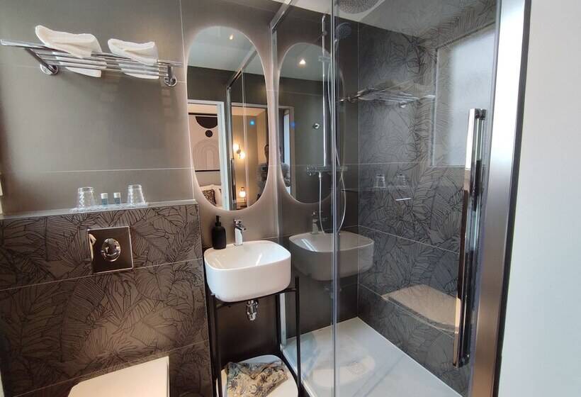 חדר סטנדרט, Hôtel Paulette Rouen Centre Cathédrale