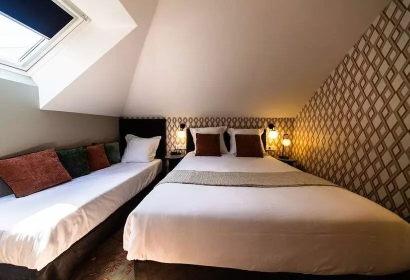 اتاق استاندارد سه نفره, Hôtel Paulette Rouen Centre Cathédrale