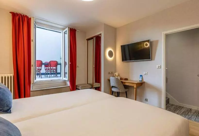 テラス付スタンダードルーム, Kyriad Saint Malo Centre Plage