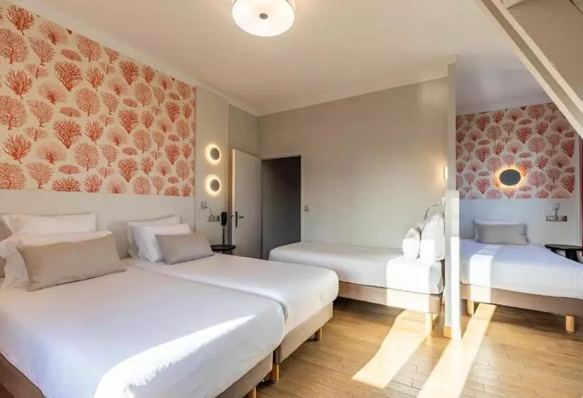 スタンダード４人部屋, Kyriad Saint Malo Centre Plage