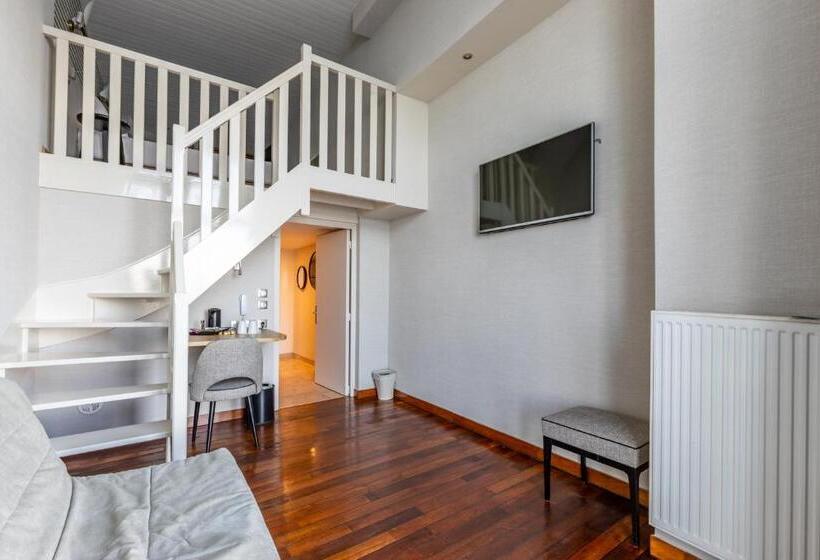 غرفة دوبلكس, Kyriad Saint Malo Centre Plage