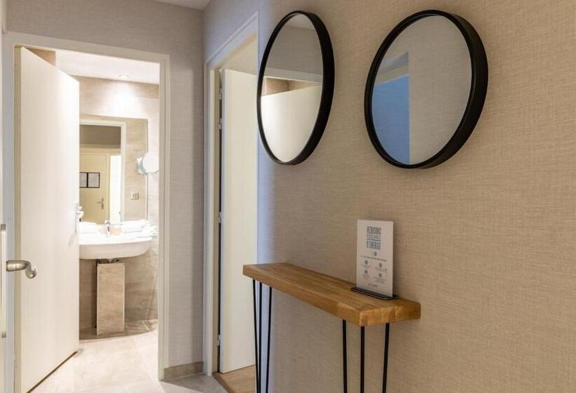 شقة غرفة واحدة مطلة على البحر, Kyriad Saint Malo Centre Plage