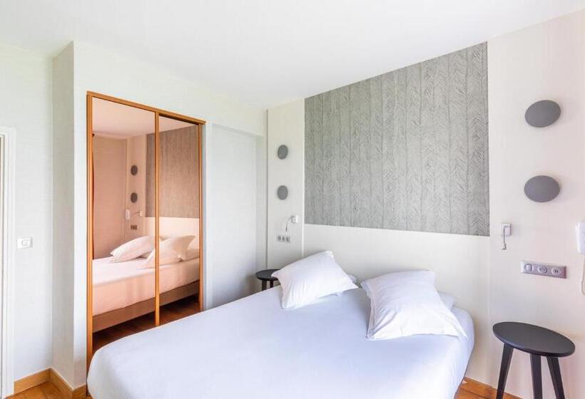 غرفة قياسية مطلّة علي البحر, Kyriad Saint Malo Centre Plage