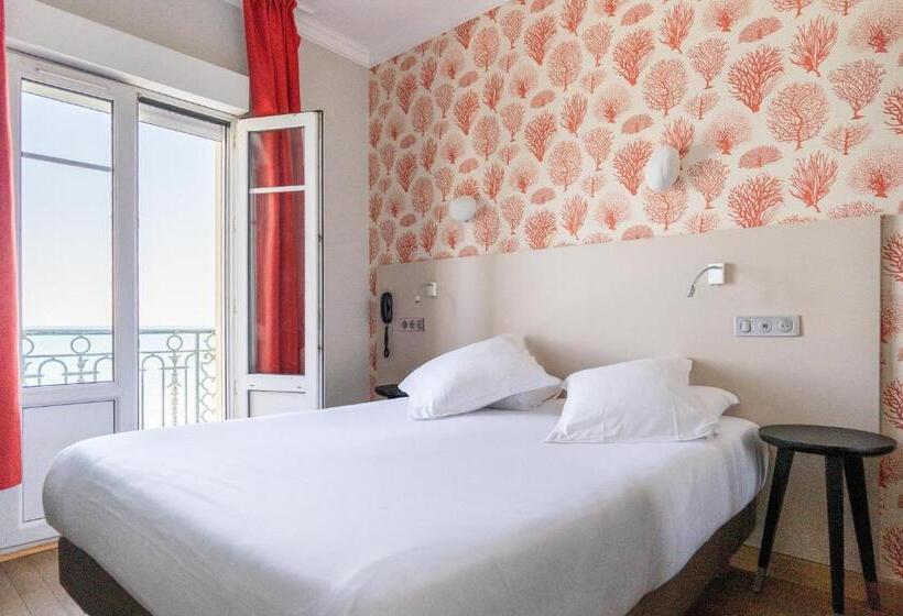 غرفة قياسية مطلّة علي البحر, Kyriad Saint Malo Centre Plage