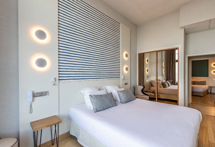 شقة غرفة واحدة مطلة على البحر, Kyriad Saint Malo Centre Plage