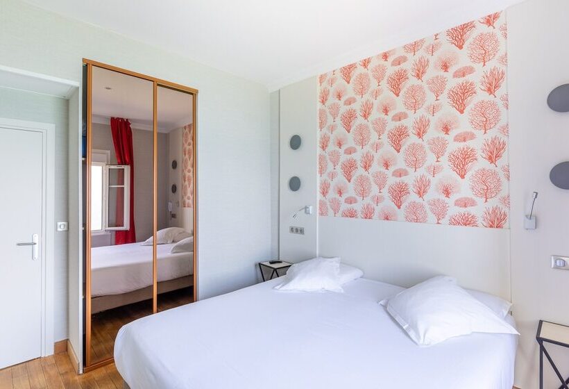 غرفة قياسية مطلّة علي البحر, Kyriad Saint Malo Centre Plage