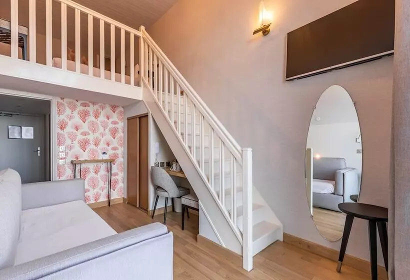 ドゥプレックスルーム, Kyriad Saint Malo Centre Plage