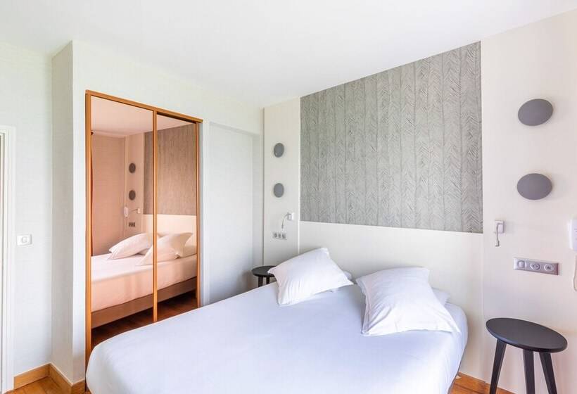 غرفة قياسية مطلّة علي البحر, Kyriad Saint Malo Centre Plage