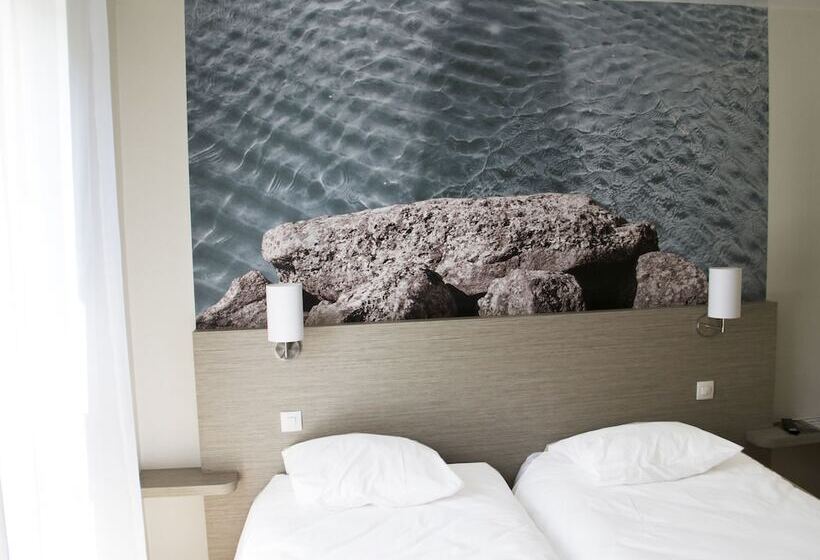 스탠다드 룸, Logis, Hôtel Au Chêne Vert, Saint Brieuc Nord