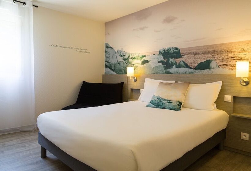 Семейный Номер, Logis, Hôtel Au Chêne Vert, Saint Brieuc Nord