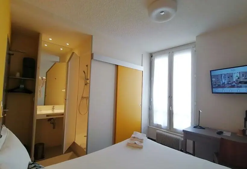 スタンダードシングルルーム, Logis Hôtel De L Europe