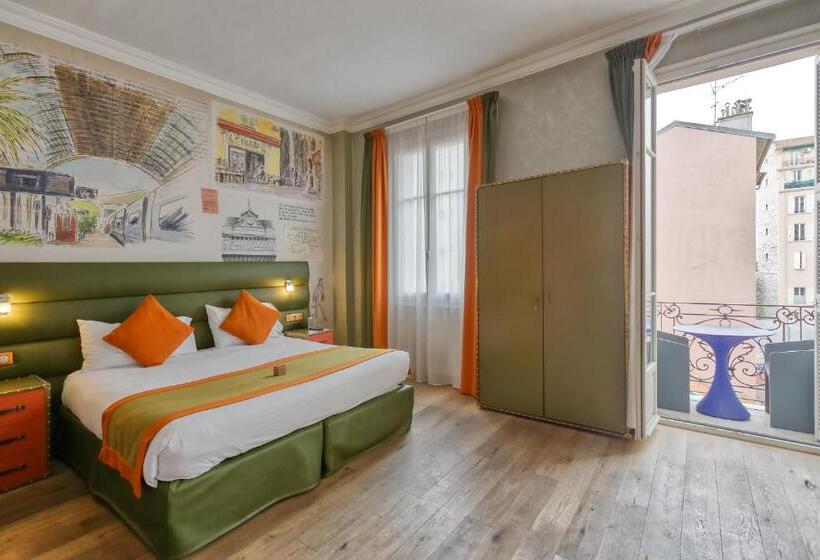 발코니 디럭스 룸, Nice Excelsior Centre Ville By Happyculture