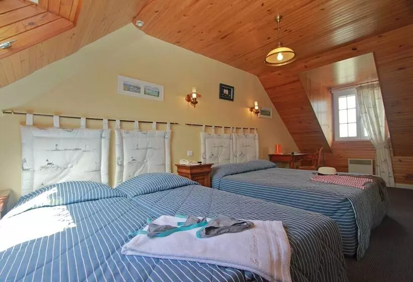スタンダード４人部屋, Spa La Malouinière Des Longchamps   Saint Malo