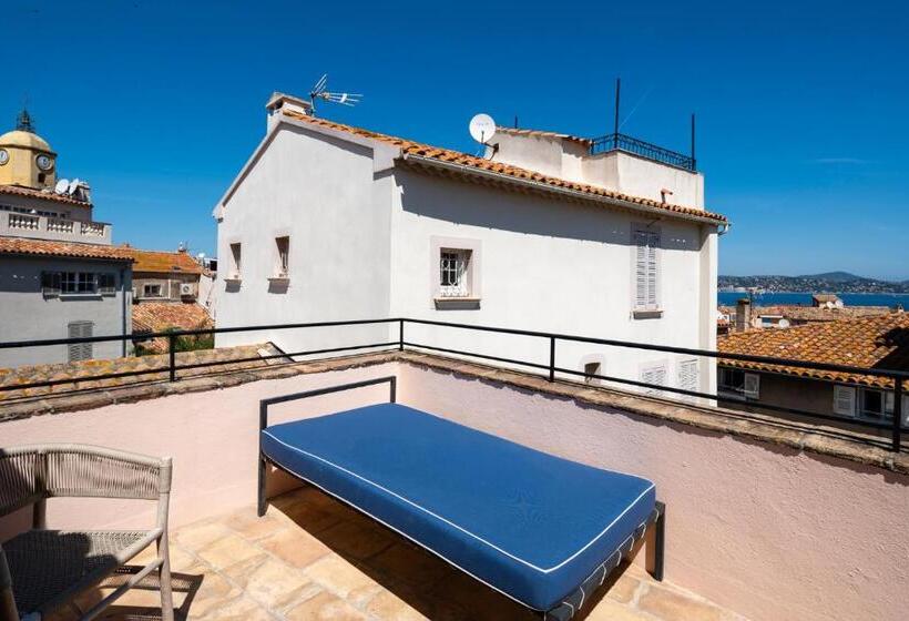 Номер Deluxe Вид на Море, Le Yaca Saint Tropez