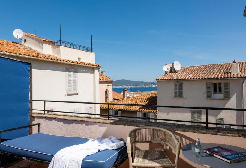 Quarto Deluxe Vista Mar, Le Yaca Saint Tropez