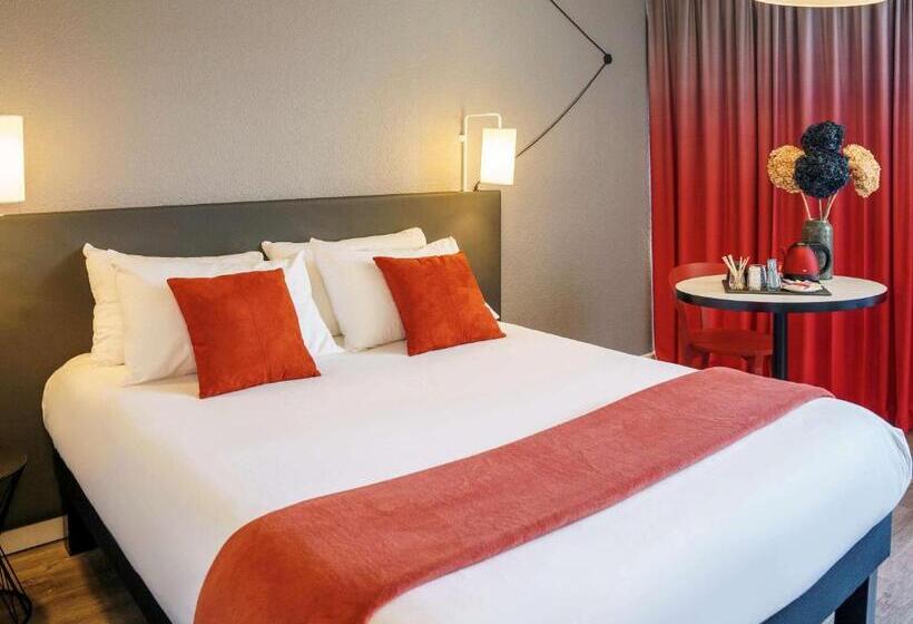 חדר סטנדרט יחיד עם מיטה זוגית, Ibis Ales Centreville