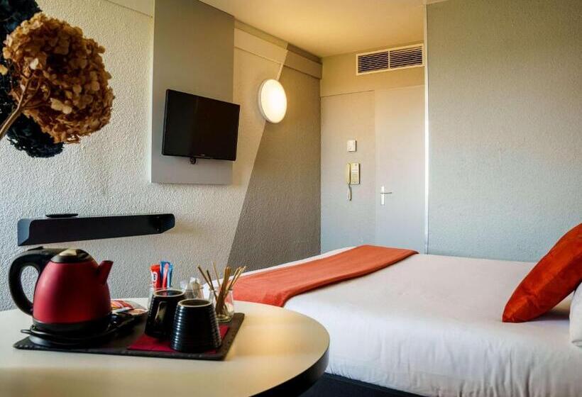חדר סטנדרט יחיד עם מיטה זוגית, Ibis Ales Centreville