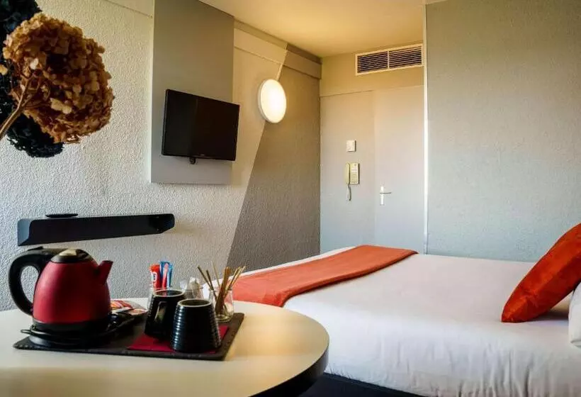 Chambre Individuelle Standard Lit Double, Ibis Ales Centreville
