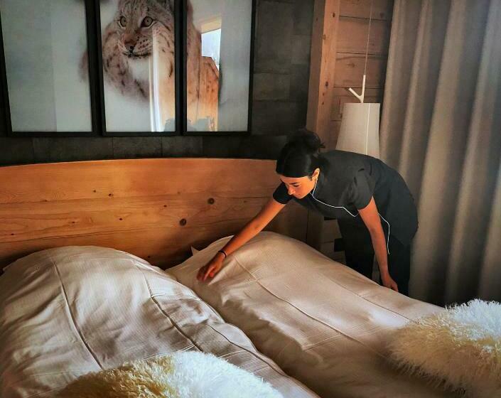 バルコニー付きスーペリアルーム, Les Mélèzes