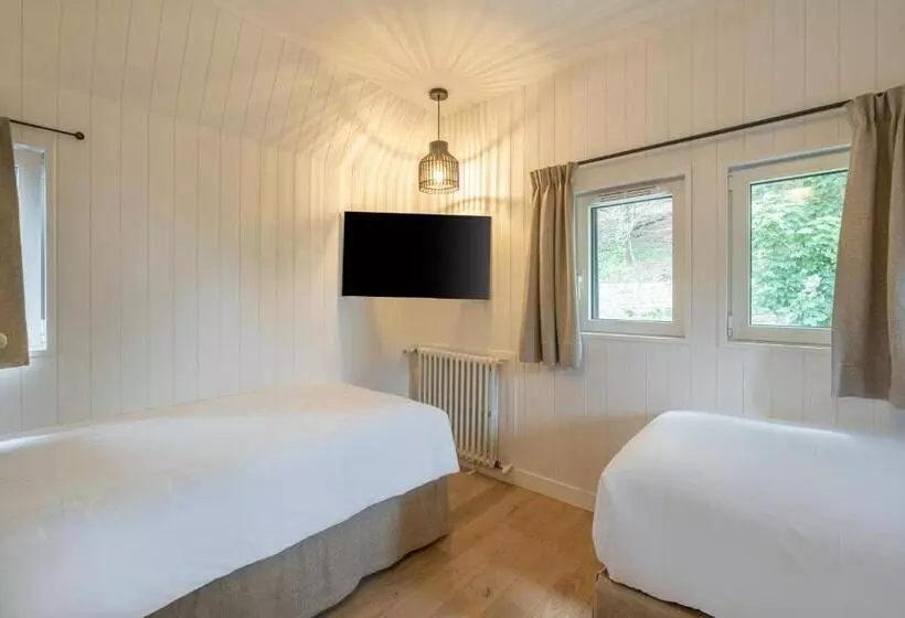 Huoneisto 1 Makuuhuone Puutarhanäkymä, Hôtel De La Plage