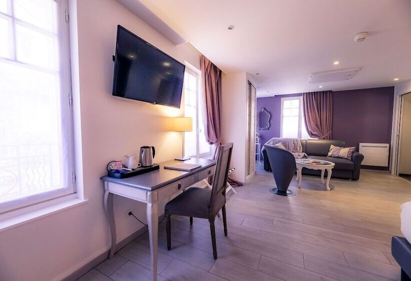 غرفة عائلية, Le Lion D'or Et Restaurant La Table Du Lion