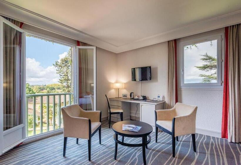 尊贵房, Logis Hôtels  Hôtel Et Restaurant Domaine De Fompeyre