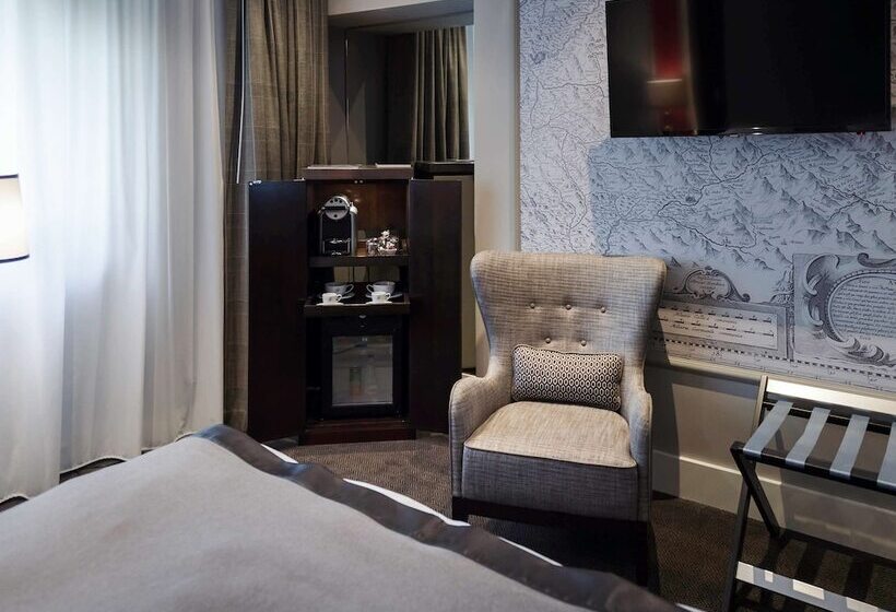 带双人床的经典房间, Park Hôtel Grenoble   Mgallery