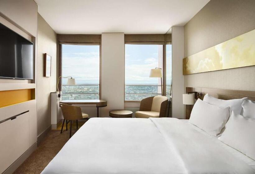 带城市景观的标准间, Radisson Blu Hotel, Lyon