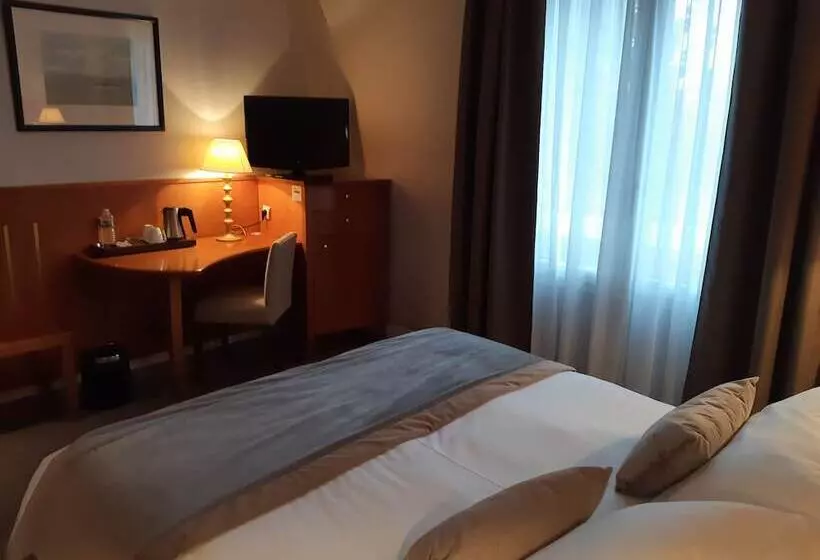 Klassisches Einzelzimmer, Hôtel & Restaurant Le Relais D Aumale