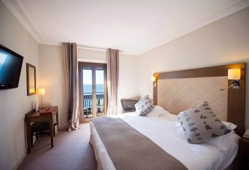 اتاق سوپریور با چشم‌انداز دریا و بالکن, Westminster Hotel & Spa Nice
