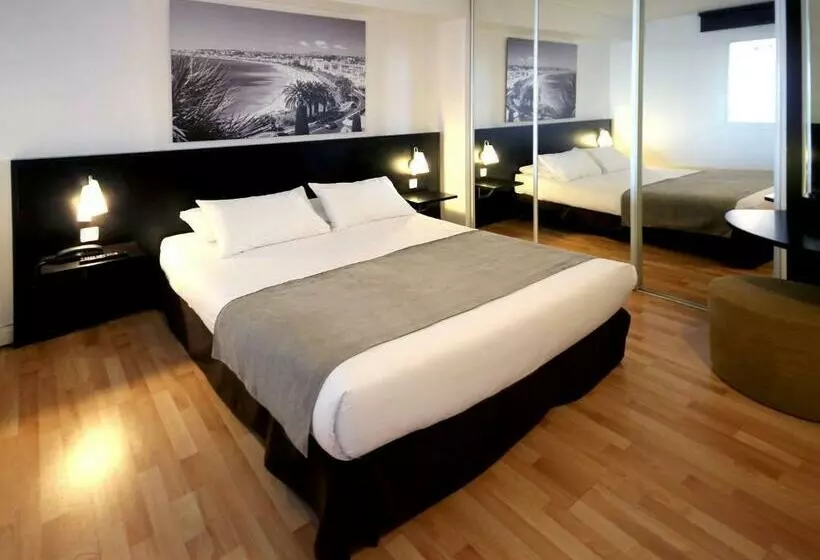 Huoneisto 1 Makuuhuone Merinäkymä, Aparthotel Adagio Nice Promenade Des Anglais