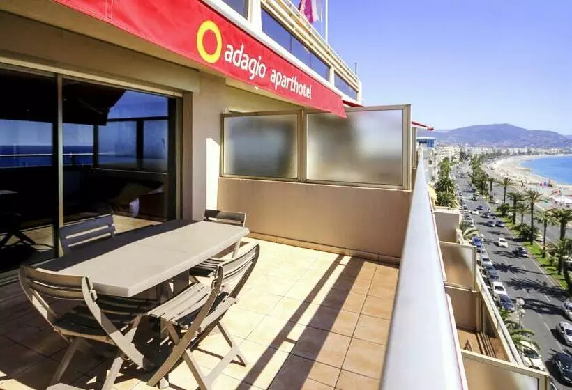Huoneisto 1 Makuuhuone Merinäkymä, Aparthotel Adagio Nice Promenade Des Anglais