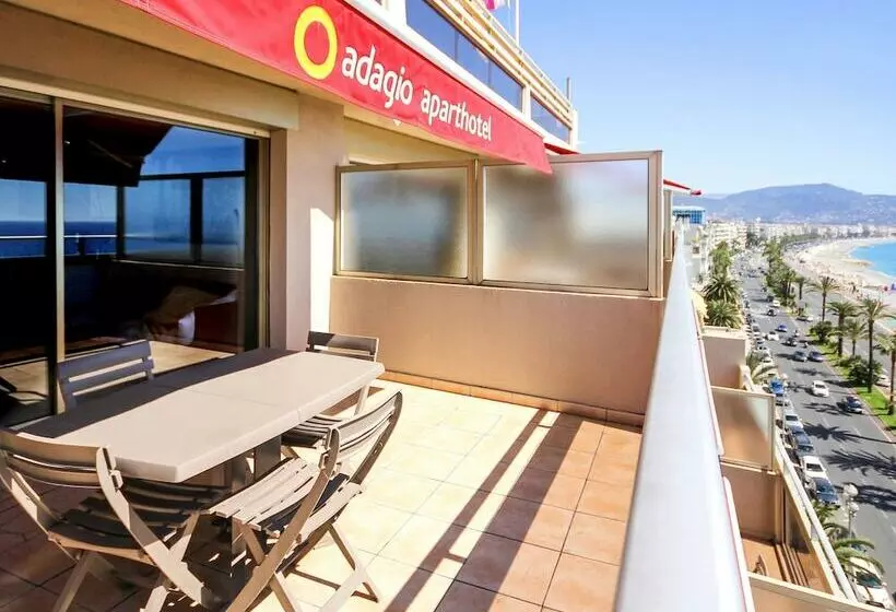 Huoneisto 1 Makuuhuone Merinäkymä, Aparthotel Adagio Nice Promenade Des Anglais