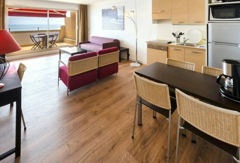 דירת חדר נוף לים, Aparthotel Adagio Nice Promenade Des Anglais