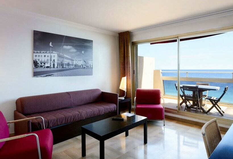 דירת חדר נוף לים, Aparthotel Adagio Nice Promenade Des Anglais