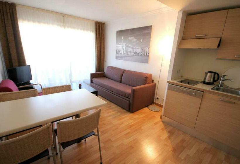 דירת חדר שינה 1 עם נוף לעיר, Aparthotel Adagio Nice Promenade Des Anglais
