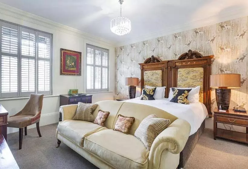 キングサイズベッドのスーペリアルーム, Forest Park Country Hotel & Inn, Brockenhurst, New Forest, Hampshire