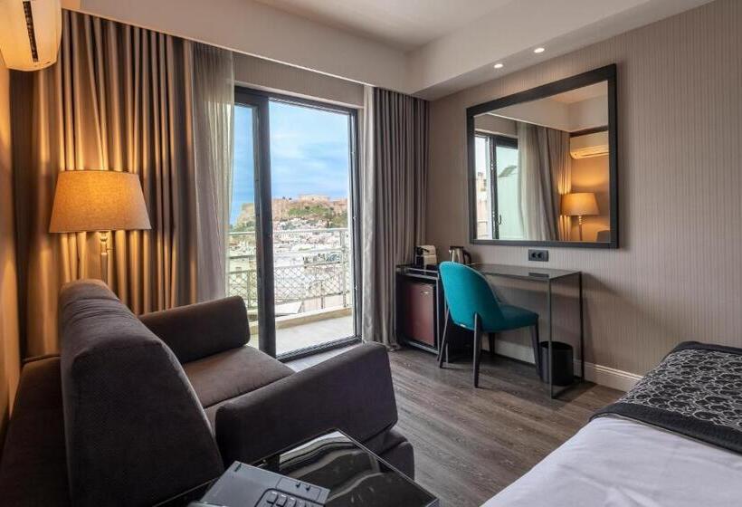 غرفة قياسية ثلاثية ذات اطلالة, Astor Hotel Athens