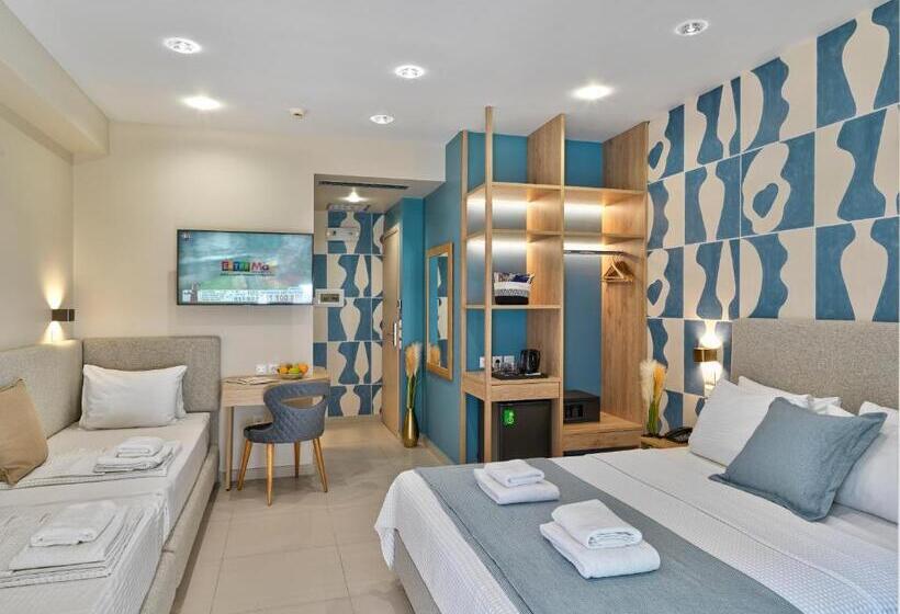 4인용 스탠다드 룸, Phidias Piraeus