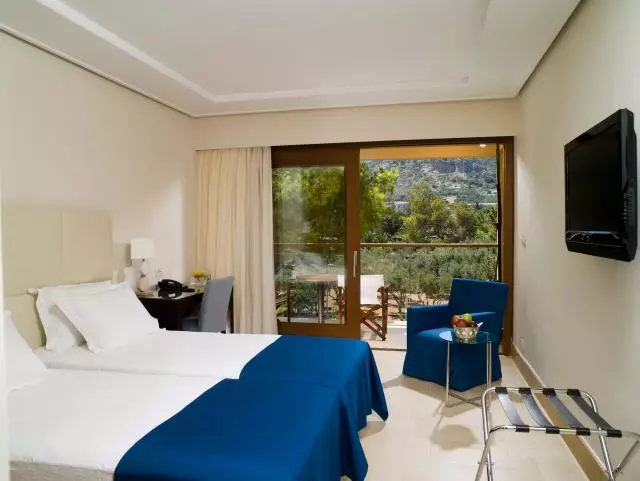 اتاق سوپریور با چشم‌انداز کوهستان, Kernos Beach Hotel & Bungalows