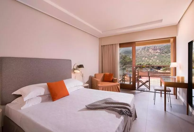 اتاق سوپریور با چشم‌انداز کوهستان, Kernos Beach Hotel & Bungalows