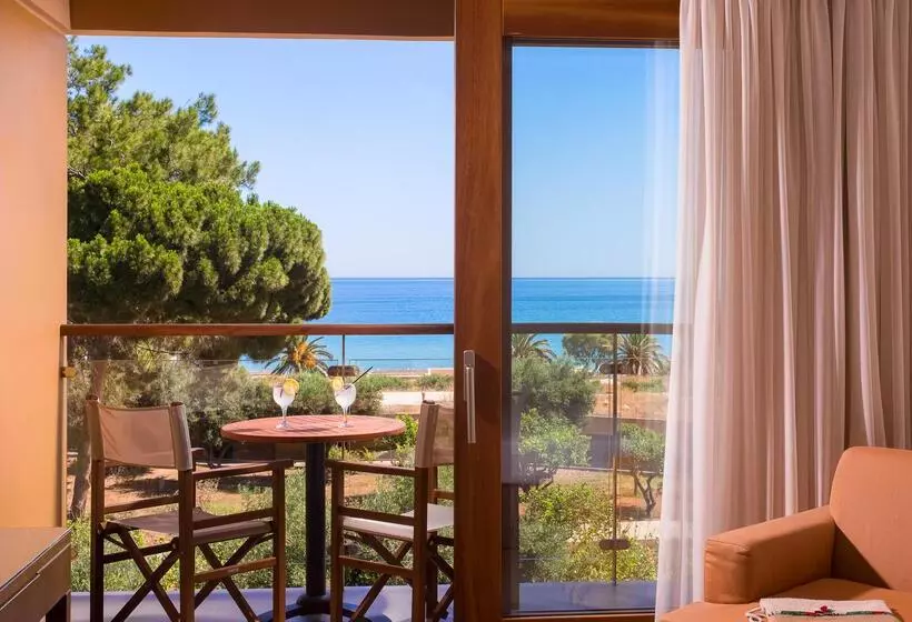 اتاق سوپریور با چشم‌انداز دریا, Kernos Beach Hotel & Bungalows
