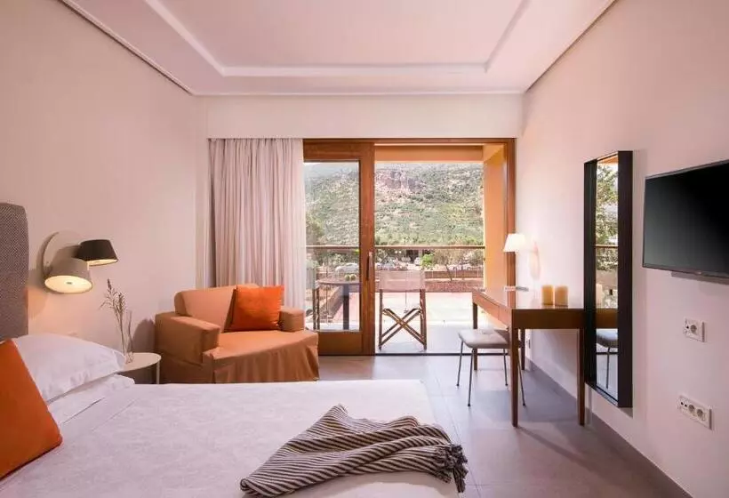 اتاق سوپریور با چشم‌انداز کوهستان, Kernos Beach Hotel & Bungalows