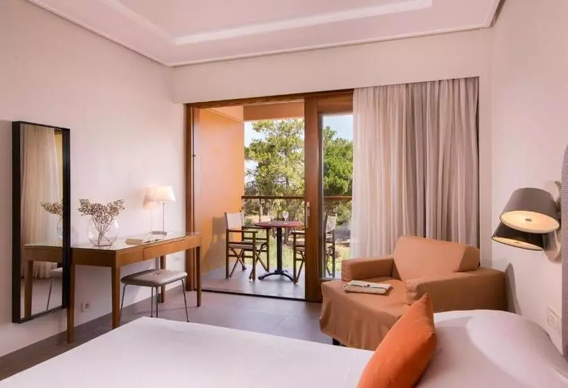 اتاق سوپریور با چشم‌انداز کوهستان, Kernos Beach Hotel & Bungalows