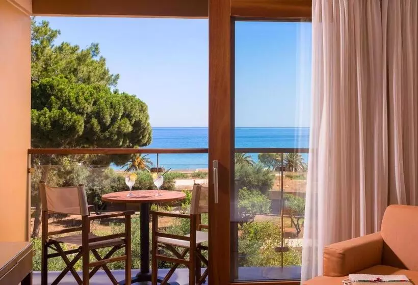 اتاق سوپریور با چشم‌انداز دریا, Kernos Beach Hotel & Bungalows