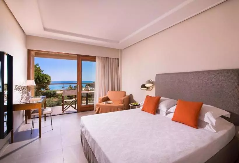 اتاق سوپریور با چشم‌انداز دریا, Kernos Beach Hotel & Bungalows