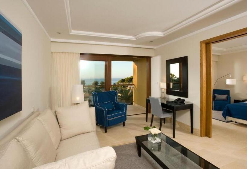 高级套房带海景, Kernos Beach Hotel & Bungalows