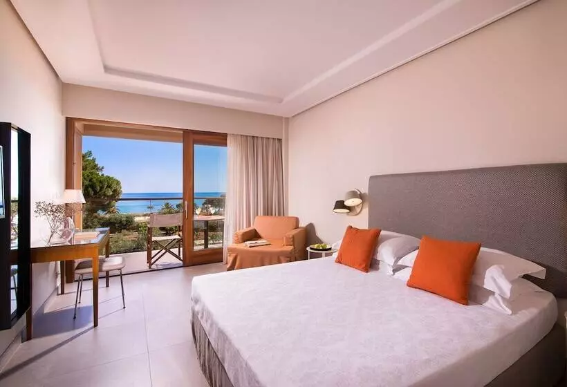 اتاق سوپریور با چشم‌انداز دریا, Kernos Beach Hotel & Bungalows