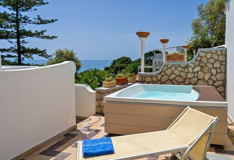 片側に海が見えるデラックスルーム, La Floridiana