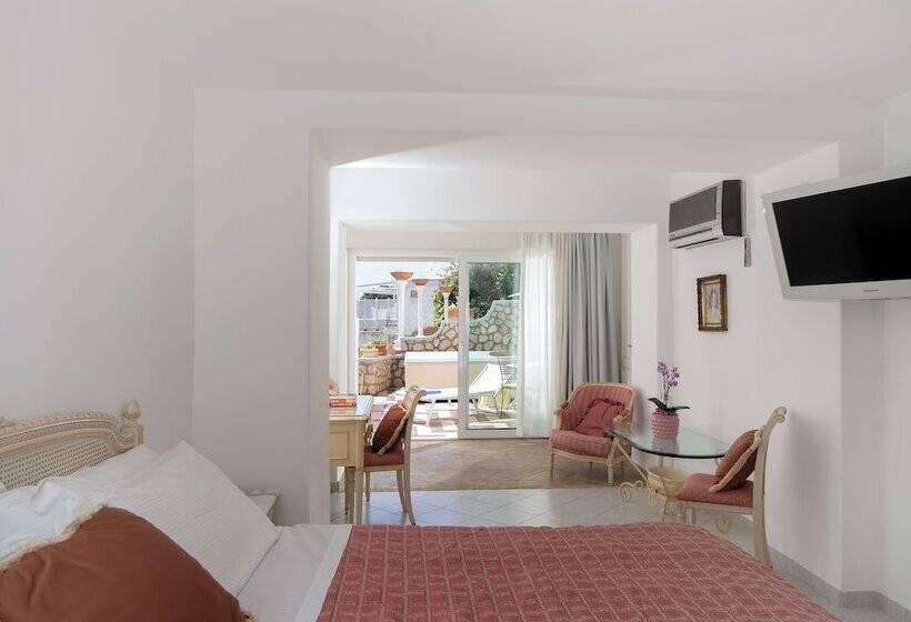 片側に海が見えるデラックスルーム, La Floridiana